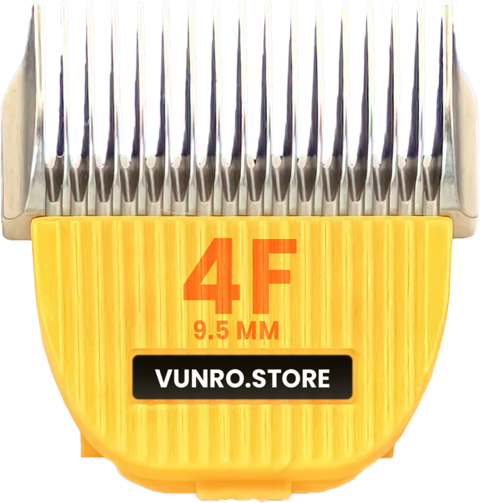 4F MaxFit PRO blade on the VUNRO grooming workbench